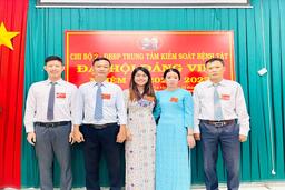 ĐẠI HỘI CÁC CHI BỘ TRỰC THUỘC ĐẢNG BỘ BỘ PHẬN TRUNG TÂM KIỂM SOÁT BỆNH TẬT NHIỆM KỲ 2025-2027